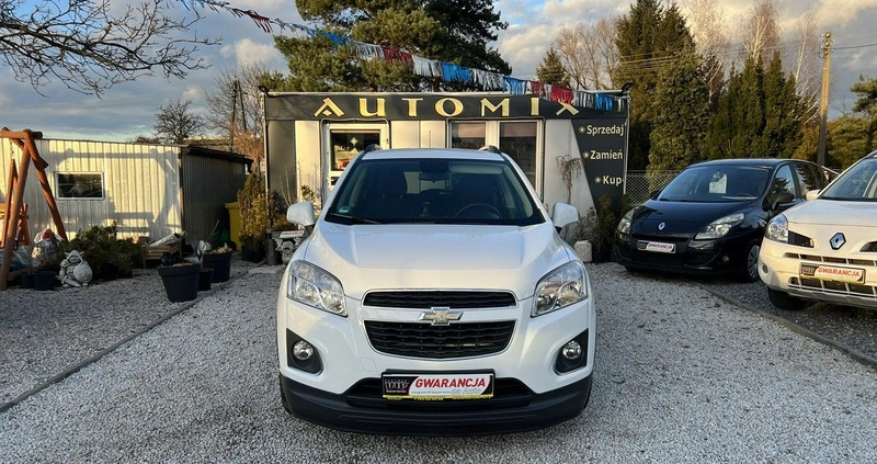 Chevrolet Trax cena 43800 przebieg: 137000, rok produkcji 2013 z Świdnica małe 301